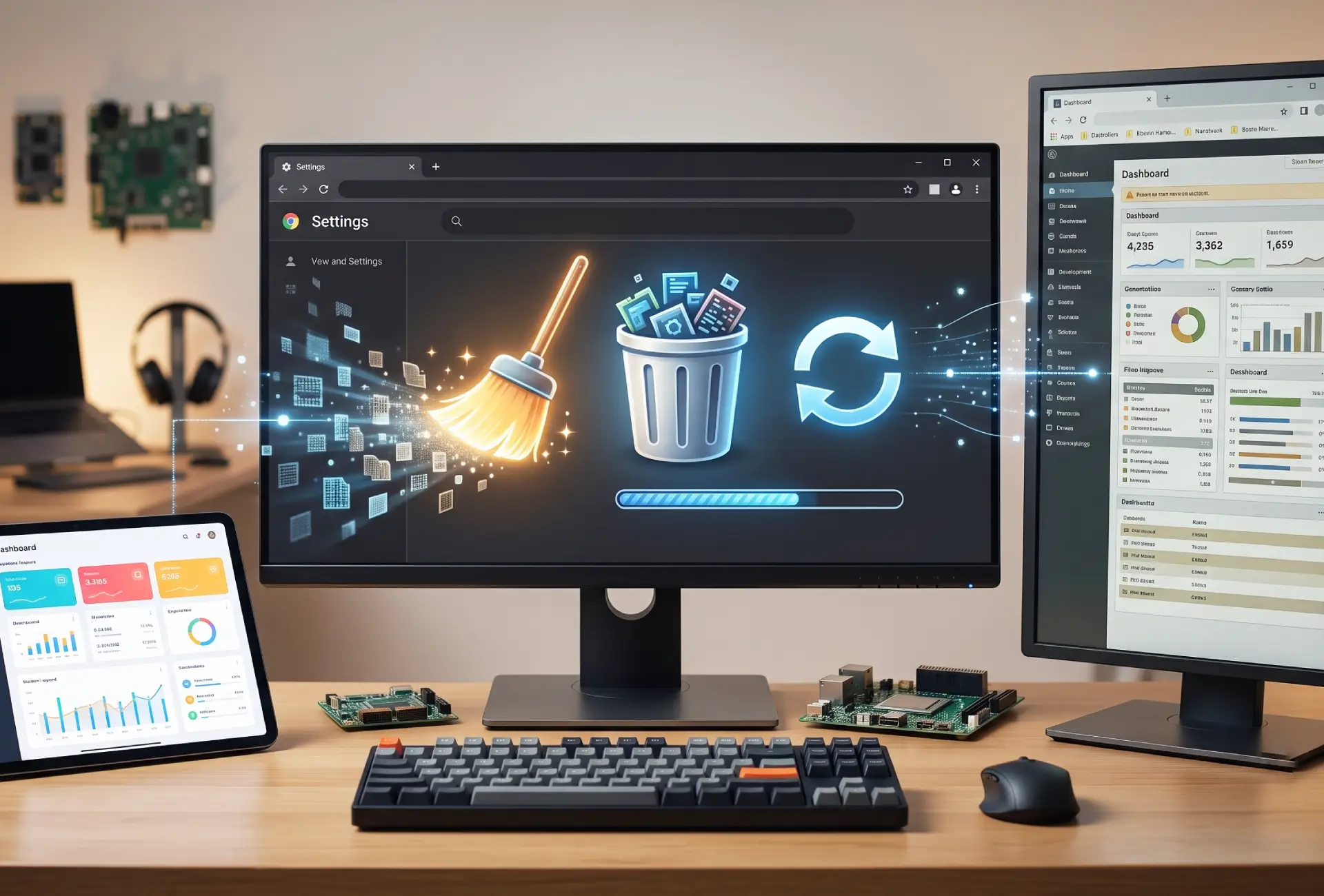 Cách xóa bộ nhớ đệm chuẩn khi website không hiển thị giao diện mới