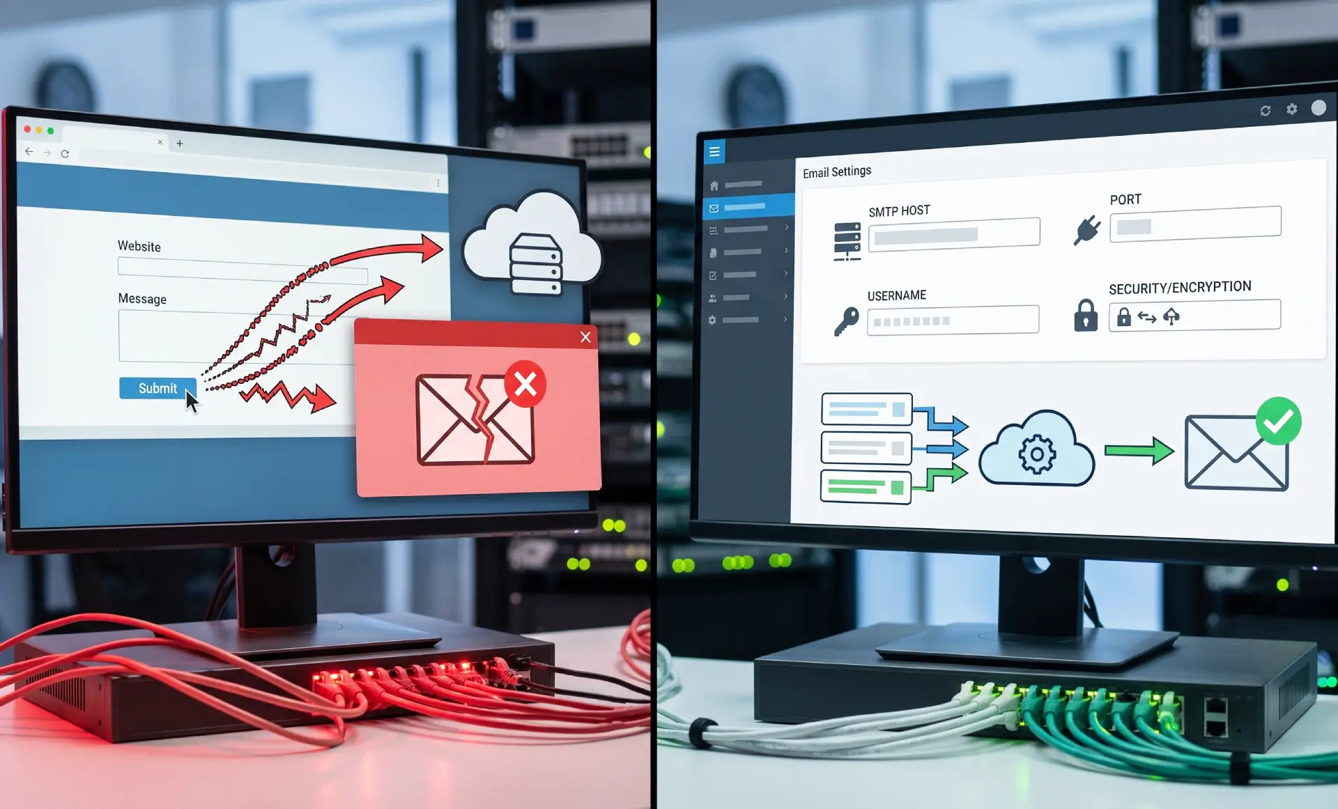 Website không gửi được email và cách cấu hình SMTP